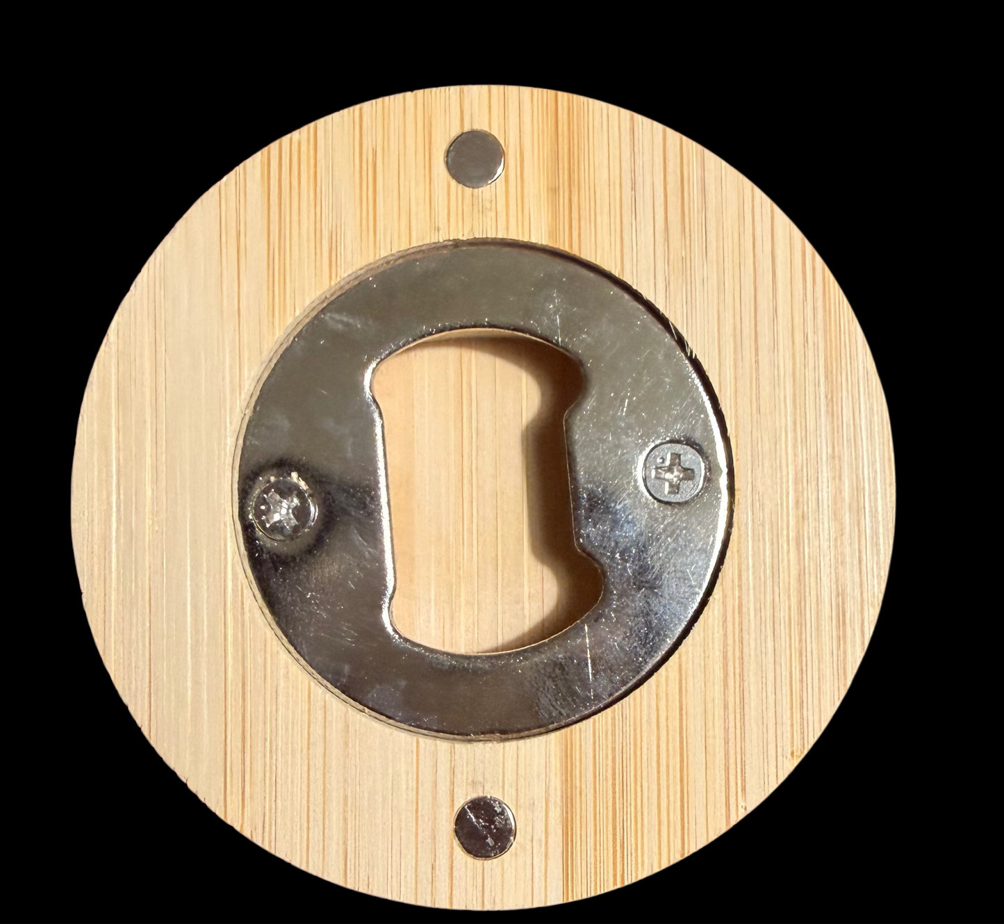 Wooden Magnetic Bottle Opener “Dad the Legend, The Myth, The Man”