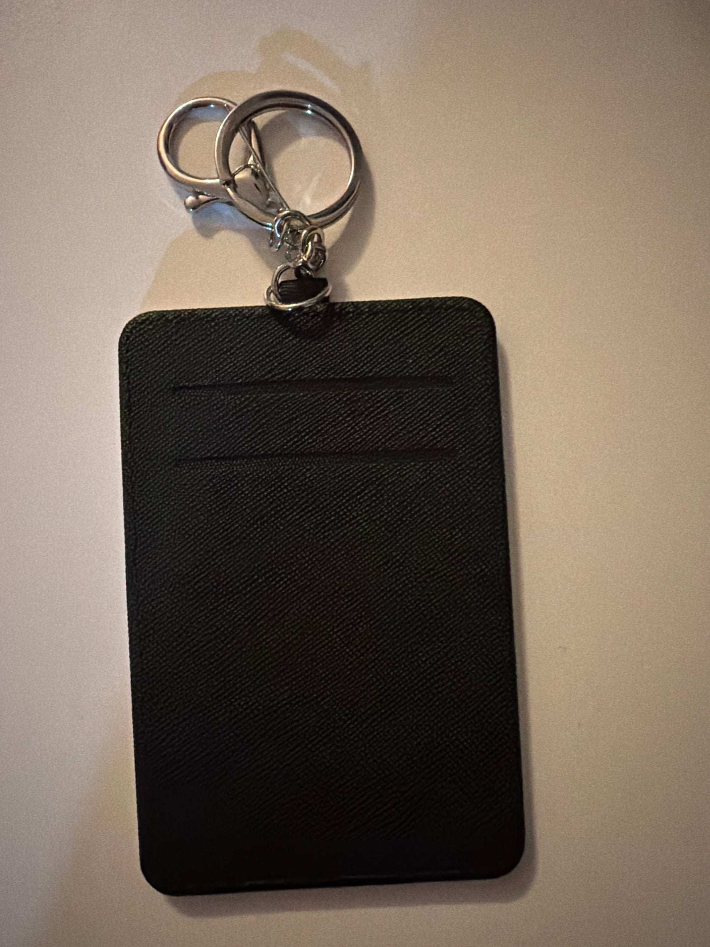 Created With A Purpose Wallet Keychain
