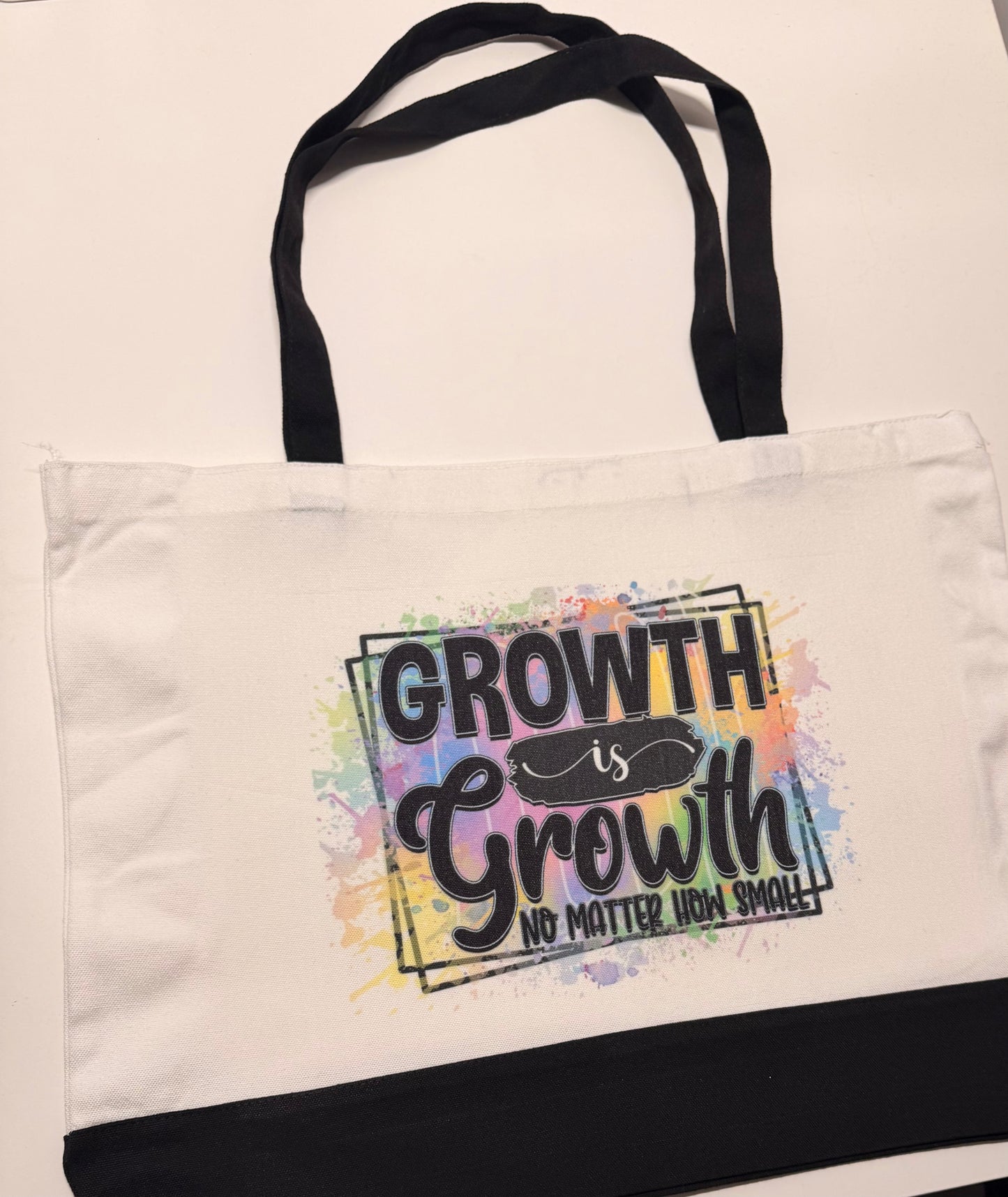 Growth is Growth No Matter How Small Tote Bag