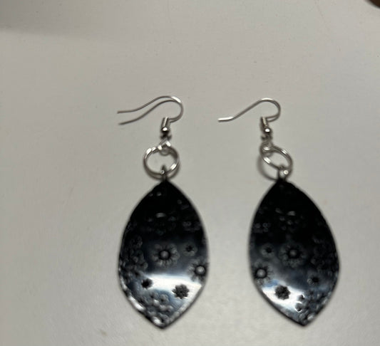 Black Acrylic Earrings