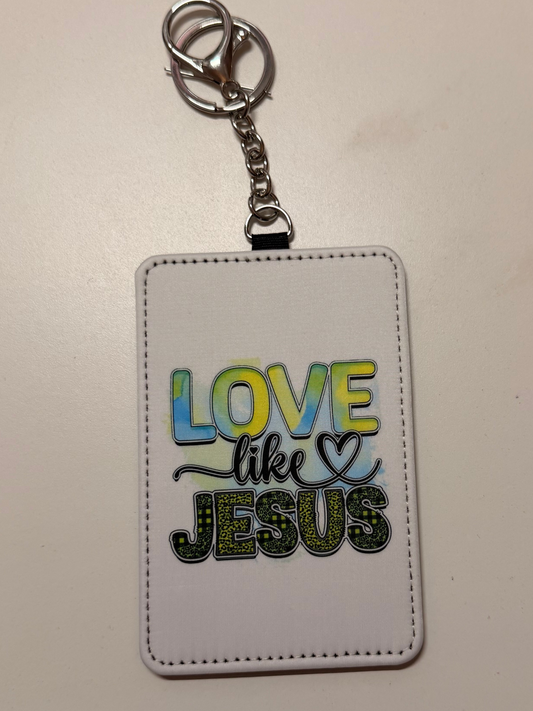 Perfect Not Just Forgiven Wallet Keychain
