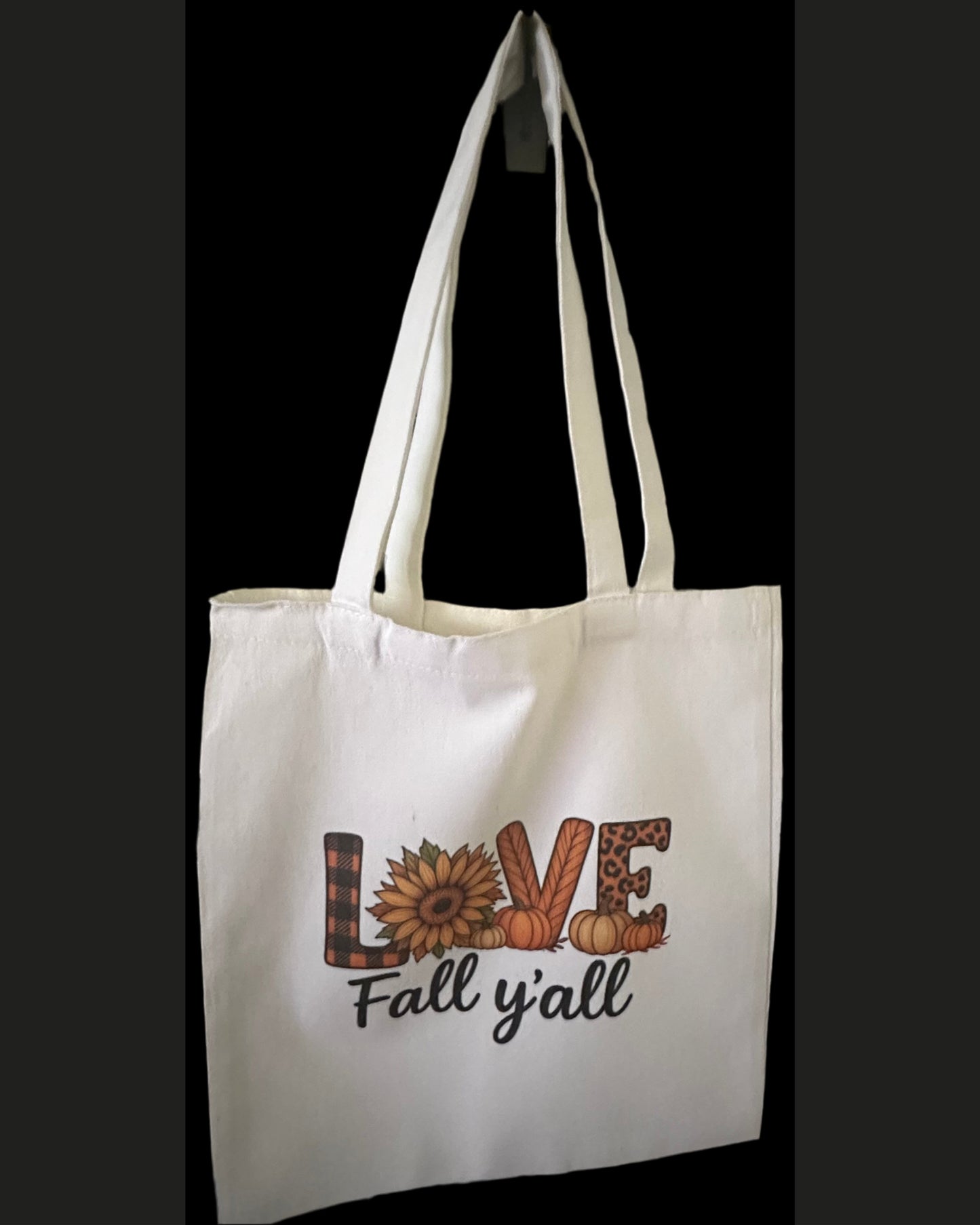Love Fall Y’all Tote Bag