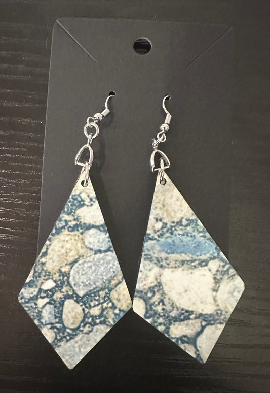 Handmade Stone Design Earrings