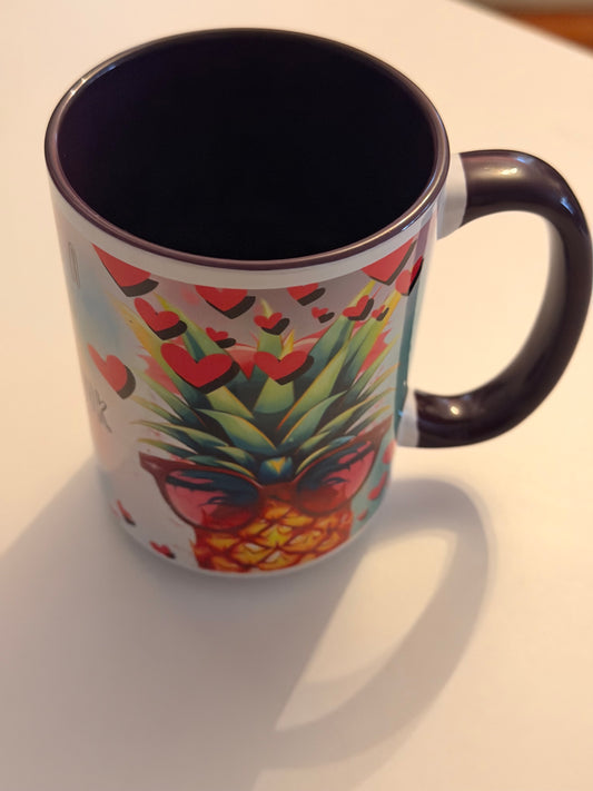 Pineapple Summer Fun 15oz Mug