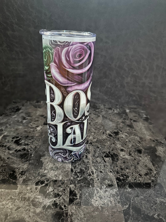 Boss Lady 20oz Stainless Steel Tumbler