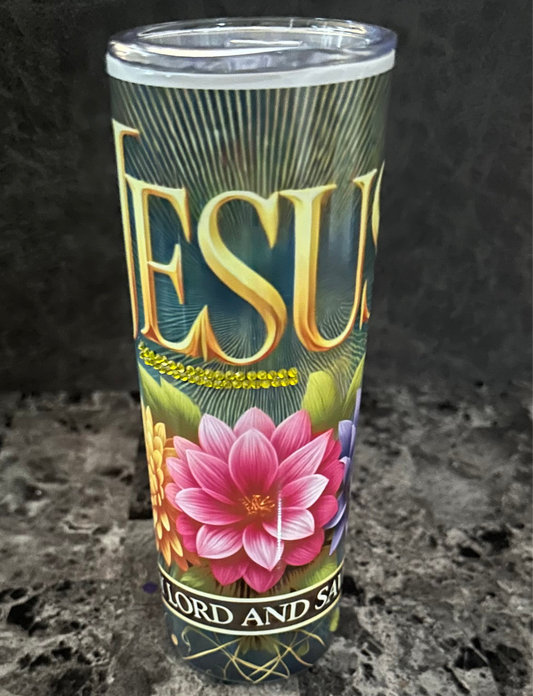 20oz Stainless Steel Tumbler Jesus is my Lord and Savior