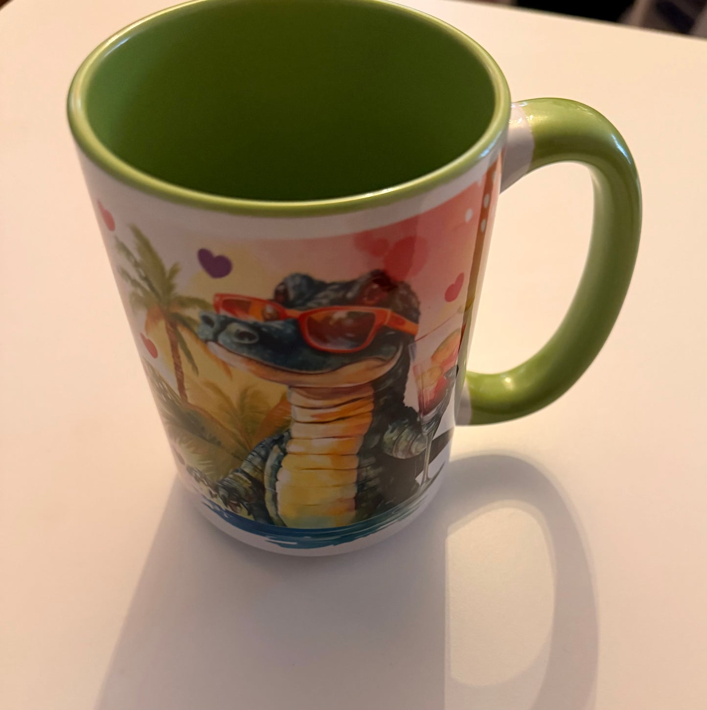 Cool Drink and Cool Vibes Alligator 15oz Mug