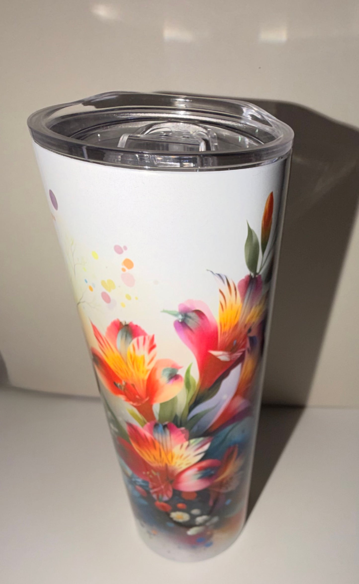 Spring Flowers 20oz Stainless Steel Tumbler