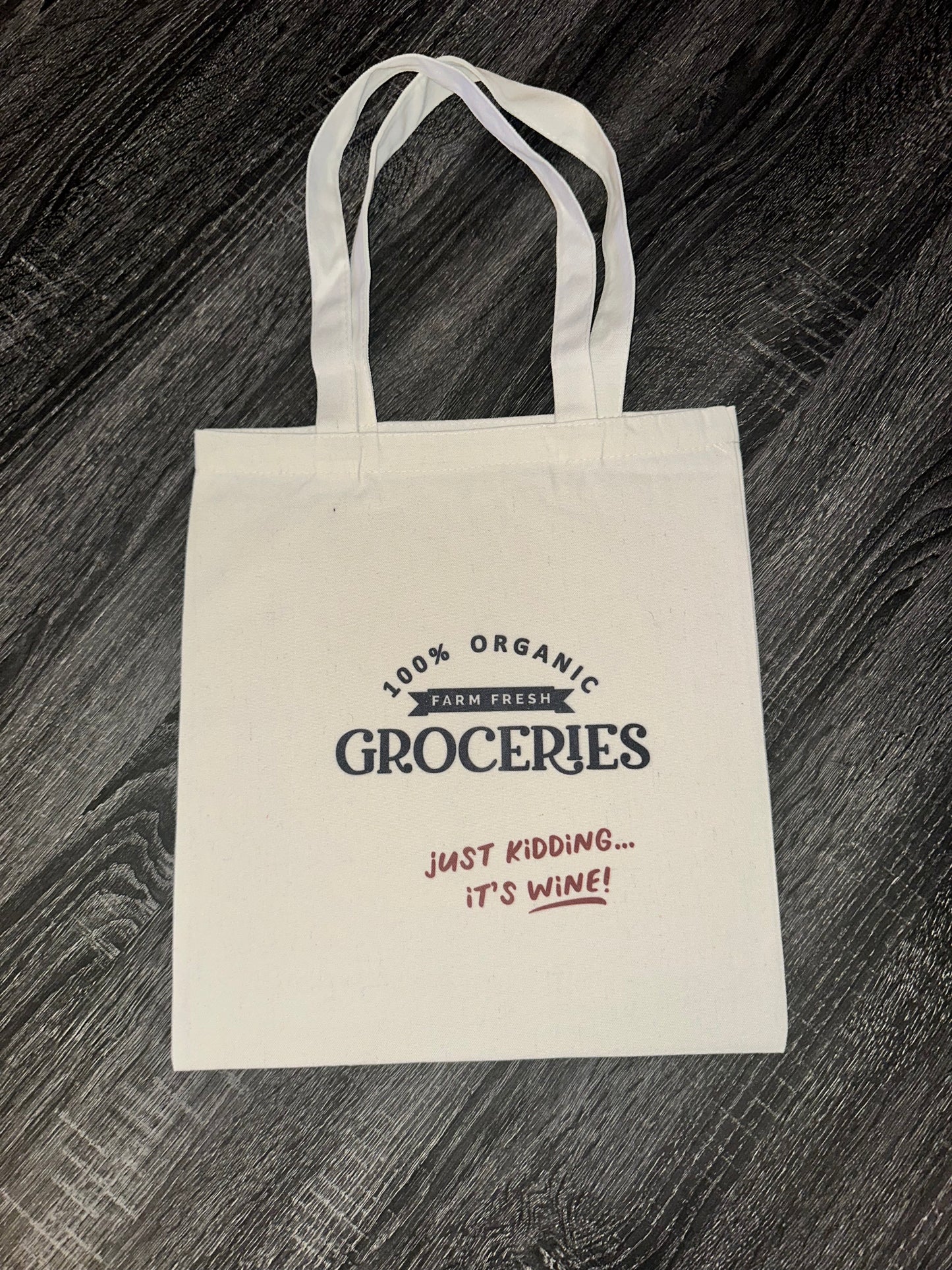 Just Kidding Grocery Tote