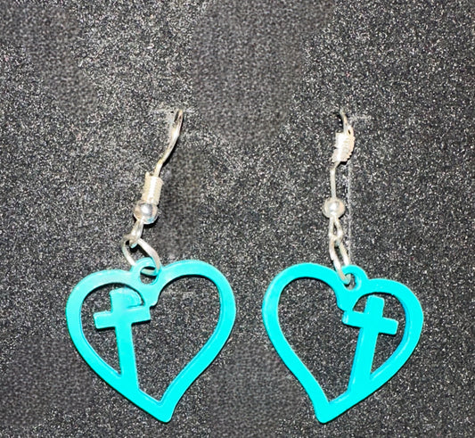 Cross Your Heart Earrings