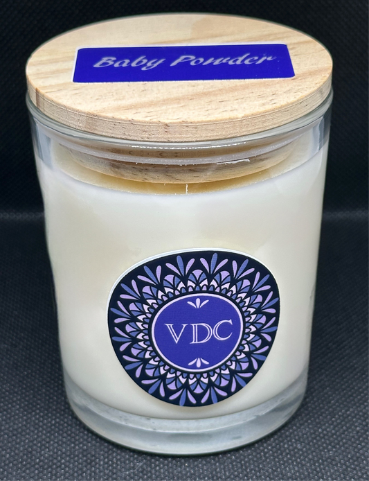 7oz Soy Candle Baby Powder scented