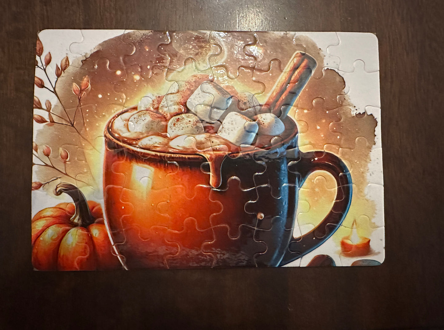 Fall Cocoa Mug Puzzle