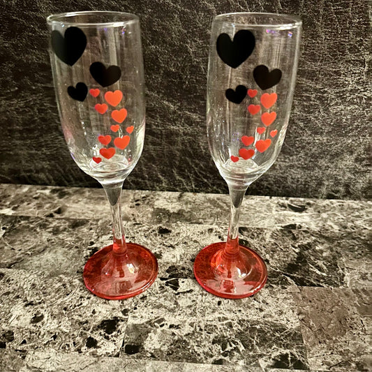 Love Champagne Flute Set