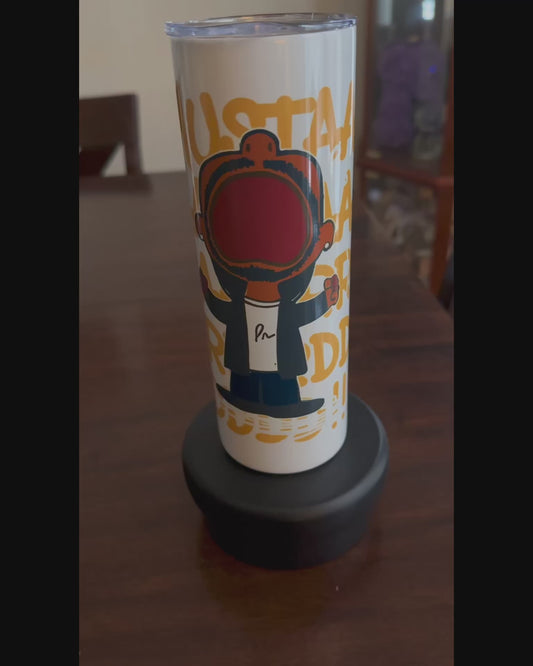 MUSTAAARRRDDD 20oz Stainless Steel Tumbler